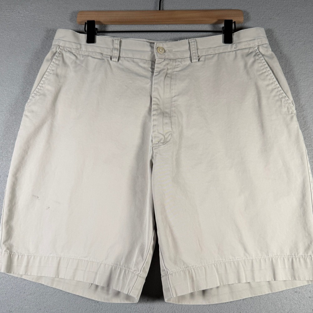Polo Ralph Lauren Prospect Short Mens 35 Beige Khaki Cotton Chino Shorts